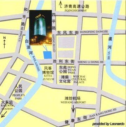 Weifang Internation Financial Hotel Exterior foto